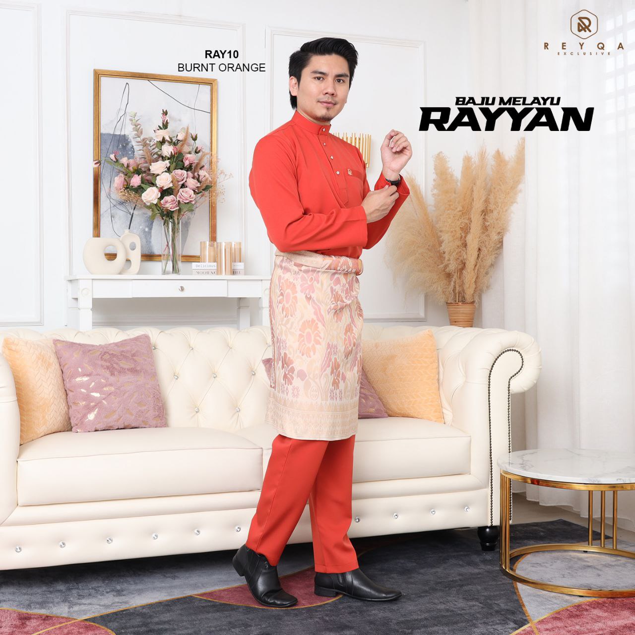 Rayyan/10 Burnt Org | Muslimah Collection | Hijab | Exclusive Muslimah ...